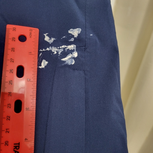 32 Degrees Cool Weatherproof Navy Blue Men's Refuge Rain Jacket- Walking Hiking - Picture 11 of 11